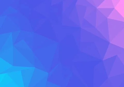 Abstract low polygonal blue and pink gradient mosaic pattern background and t 스톡 일러스트