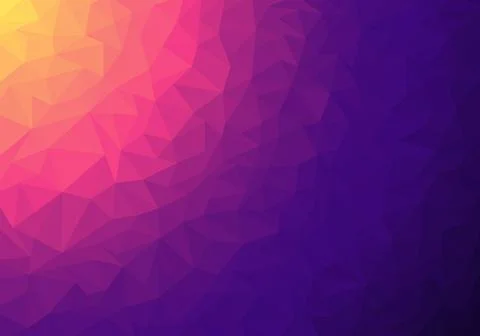 Abstract low polygonal gradient colorful mosaic pattern background and textur Illustrazione stock