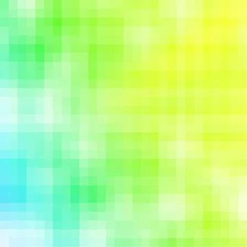 Abstract low polygonal - mosaic, geometry, cubic, background in green, blue a Stock Illustration