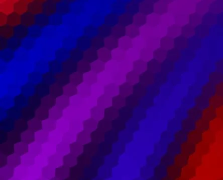 Abstract low polygonal - mosaic, geometry, hexagonal, background in dark, blu Stock Illustration