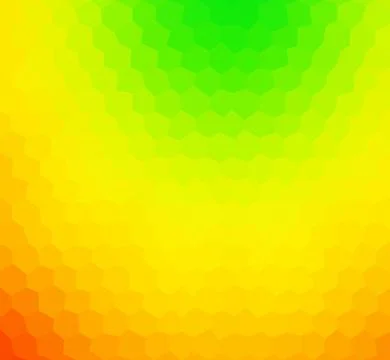 Abstract low polygonal - mosaic, geometry, hexagol, fantasy background in col Stock Illustration