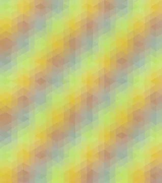 Abstract low polygonal - mosaic, geometry, hexagonal, background in muted war Stock Illustration