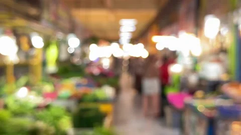 Abstract luminescence and diffused market activity blend into a captivating.. Stock-Footage 337284668