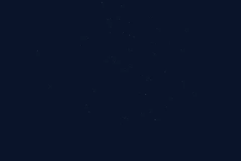 Abstract luminous point cloud motion liquid light loop in vivid ocean tones from Stock Footage 339267669