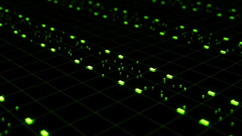 Abstract luminous unfocused squares. 스톡 동영상 268406964