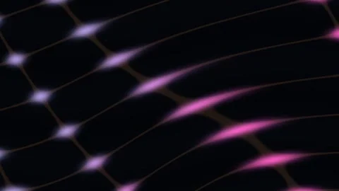 Abstract luminous wave interference background creates Stock Footage 341810406