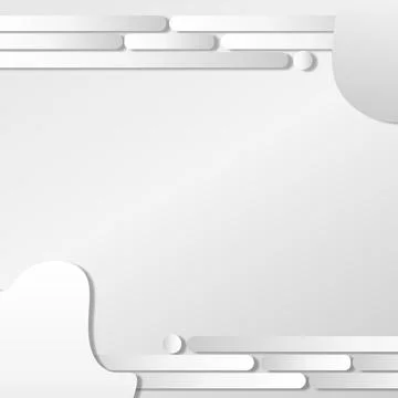 Abstract luxurious 3d shapes background in gray white gradient colors Stock Illustration