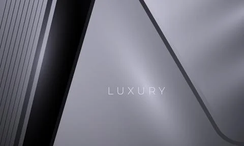 Abstract luxury background design with grey gradient for business, corporate Stock Illustration