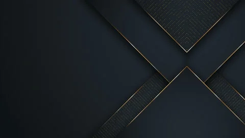 Abstract Luxury background. polygonal pattern. black and gold lines. Video stock 150198478