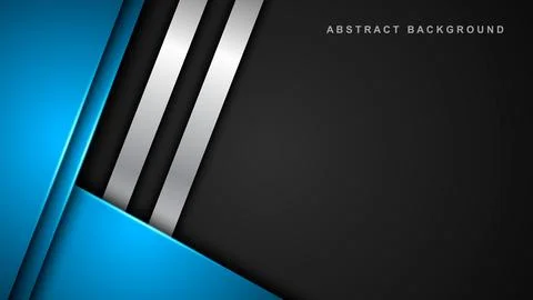 Abstract luxury background with stripes, 3d realistic paper cut style. Vect.. Stock Illustration