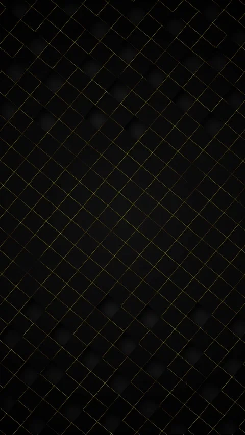 Abstract luxury black grey gradient Square frames with a shimmering gold rim Stock Footage 312849915