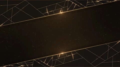 Abstract luxury black with stripe gold background. stripe gold with glitter shin Stock Footage 341889417