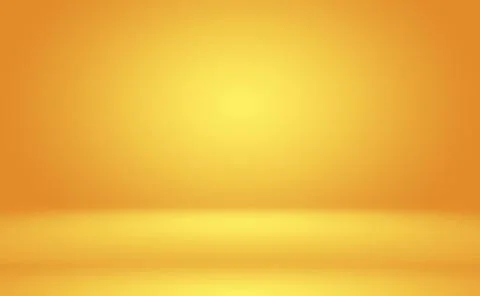 Abstract Luxury Gold yellow gradient studio wall, well use as background,layout Stock Illustration