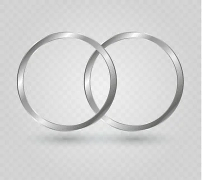 Abstract luxury golden ring. Vector light circles and spark light effect Stock Illustration