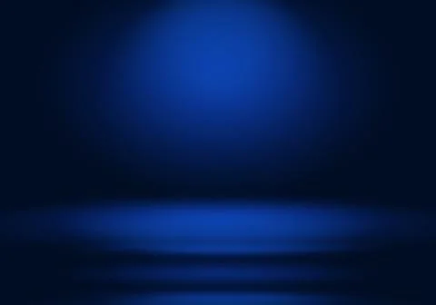 Abstract Luxury gradient Blue background. Smooth Dark blue with Black vignette Stockillustratie