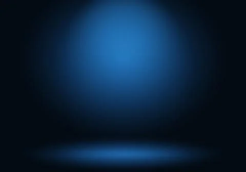 Abstract Luxury gradient Blue background. Smooth Dark blue with Black vignette 스톡 일러스트