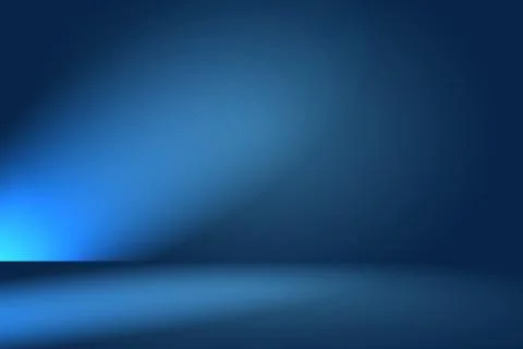 Abstract Luxury gradient Blue background. Smooth Dark blue with Black vignette Illustrazione stock