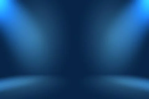 Abstract Luxury gradient Blue background. Smooth Dark blue with Black vignette イラスト素材