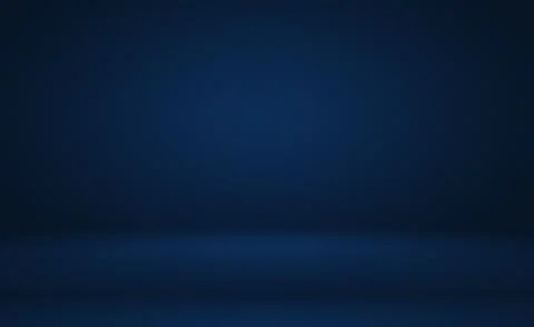 Abstract Luxury gradient Blue background. Smooth Dark blue with Black vignette Illustrazione stock
