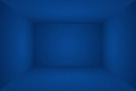 Abstract Luxury gradient Blue background. Smooth Dark blue with Black vignette Stock Illustration