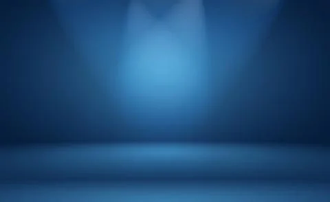 Abstract Luxury gradient Blue background. Smooth Dark blue with Black vignette Illustrazione stock