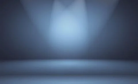 Abstract Luxury gradient Blue background. Smooth Dark blue with Black vignette Illustrazione stock