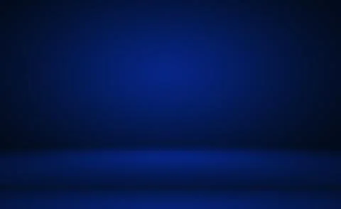 Abstract Luxury gradient Blue background. Smooth Dark blue with Black vignette Stock Illustration