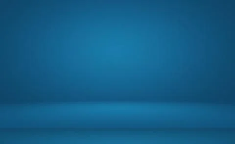 Abstract Luxury gradient Blue background. Smooth Dark blue with Black vignette Illustrazione stock