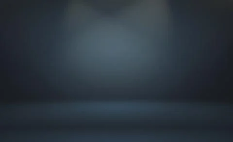 Abstract Luxury gradient Blue background. Smooth Dark blue with Black vignette Illustrazione stock