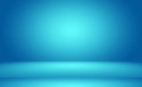 Abstract Luxury gradient Blue background. Smooth Dark blue with Black vignette Illustrazione stock