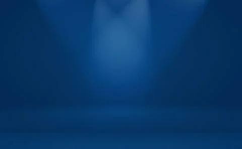 Abstract Luxury gradient Blue background. Smooth Dark blue with Black vignette Illustrazione stock