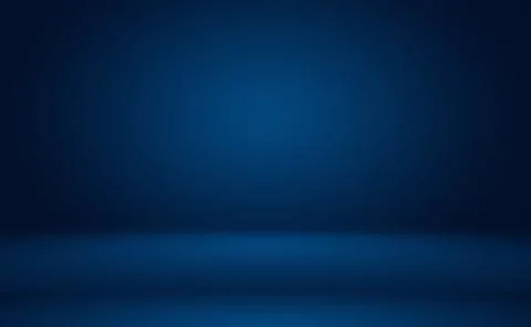 Abstract Luxury gradient Blue background. Smooth Dark blue with Black vignette Stock Illustration