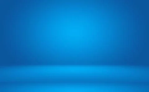 Abstract Luxury gradient Blue background. Smooth Dark blue with Black vignette Illustrazione stock