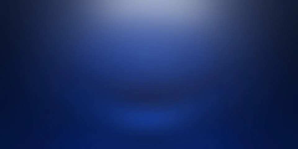 Abstract Luxury gradient Blue background. Smooth Dark blue with Black vignette Illustrazione stock