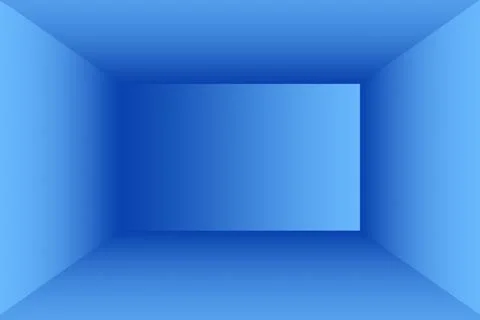 Abstract Luxury gradient Blue background. Smooth Dark blue with Black vignette Illustrazione stock