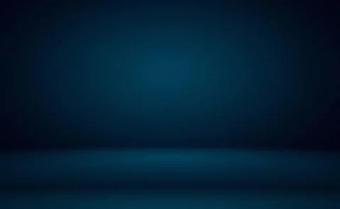 Abstract Luxury gradient Blue background. Smooth Dark blue with Black vignette Stock Illustration