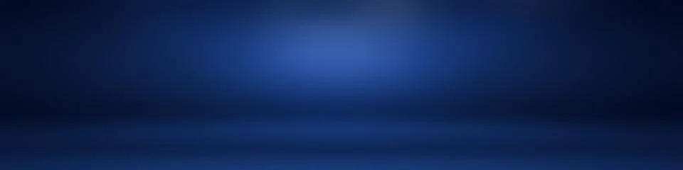 Abstract Luxury gradient Blue background. Smooth Dark blue with Black vignette Illustrazione stock
