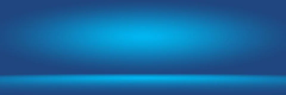 Abstract Luxury gradient Blue background. Smooth Dark blue with Black vignette Illustrazione stock