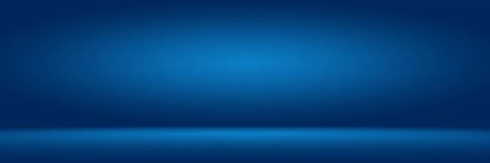 Abstract Luxury gradient Blue background. Smooth Dark blue with Black vignette Stock Illustration