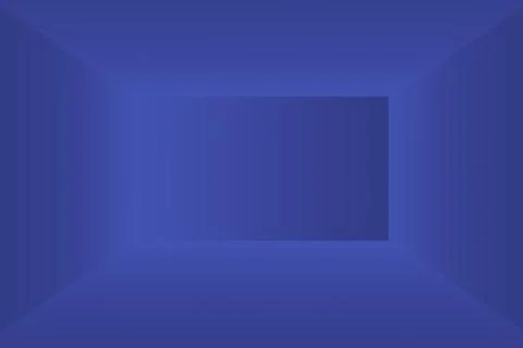 Abstract Luxury gradient Blue background. Smooth Dark blue with Black vignette Illustrazione stock