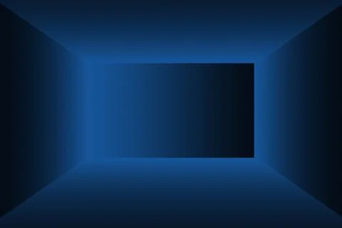 Abstract Luxury gradient Blue background. Smooth Dark blue with Black vignette Stock Illustration