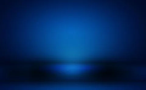 Abstract Luxury gradient Blue background. Smooth Dark blue with Black vignette Illustrazione stock