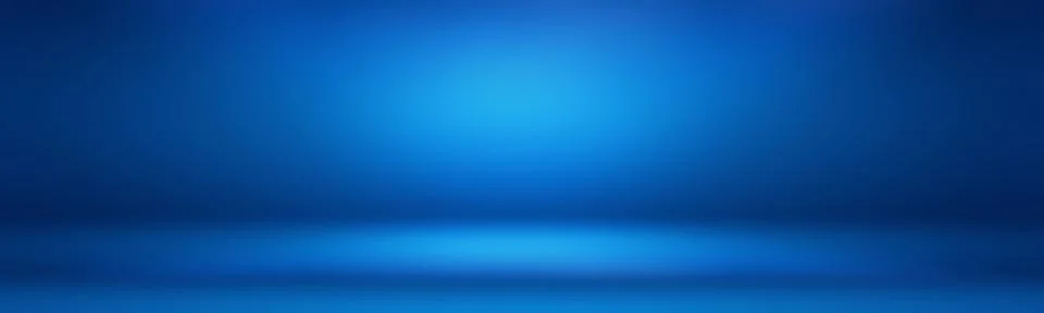 Abstract Luxury gradient Blue background. Smooth Dark blue with Black vignette Illustrazione stock