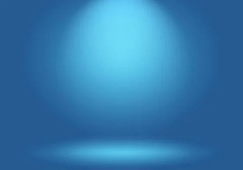 Abstract Luxury gradient Blue background. Smooth Dark blue with Black vign... Stock-Fotos