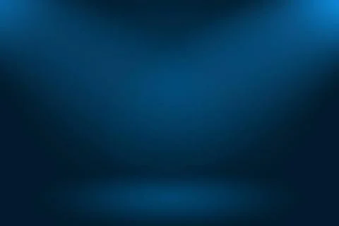 Abstract Luxury gradient Blue background. Smooth Dark blue with Black vign... Stock Photos