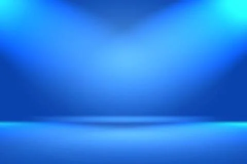 Abstract Luxury gradient Blue background. Smooth Dark blue with Black vign... Stock Photos