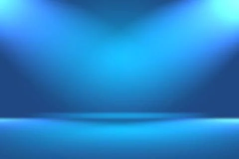 Abstract Luxury gradient Blue background. Smooth Dark blue with Black vign... Stock Photos
