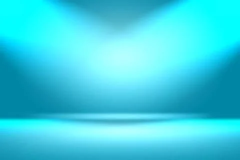 Abstract Luxury gradient Blue background. Smooth Dark blue with Black vign... Stock Photos