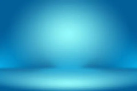 Abstract Luxury gradient Blue background. Smooth Dark blue with Black vign... 库存照片