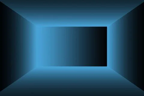 Abstract Luxury gradient Blue background. Smooth Dark blue with Black vign... 스톡 사진